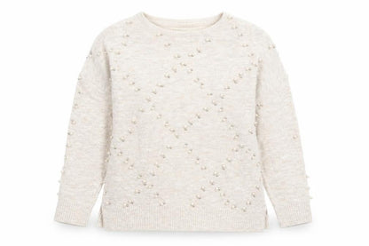 Womens UK Size One Size TU Beige Pullover Jumper
