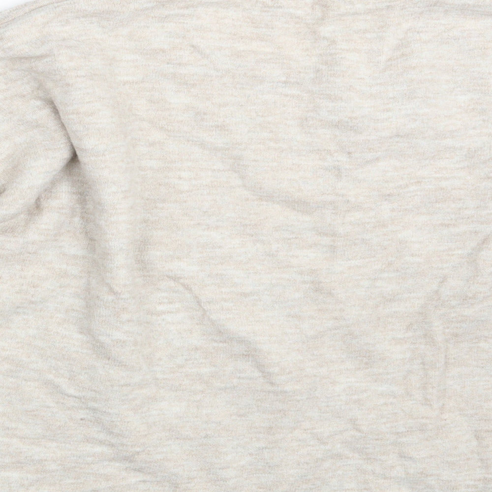 TU Womens Beige   Pullover Jumper One Size