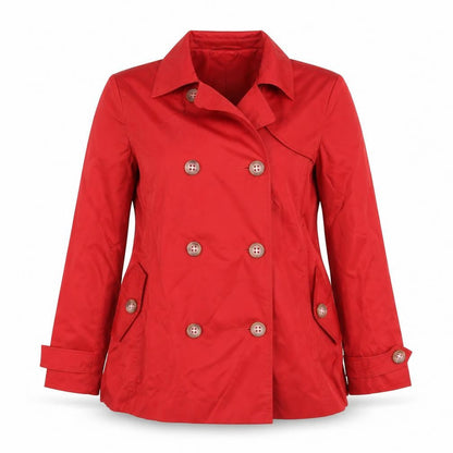 Ethel Austin  Womens Red   Overcoat Coat Size 12