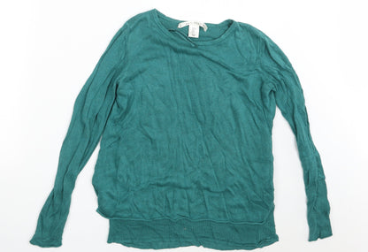 Womens UK Size S Max Studio Green Pullover Jumper