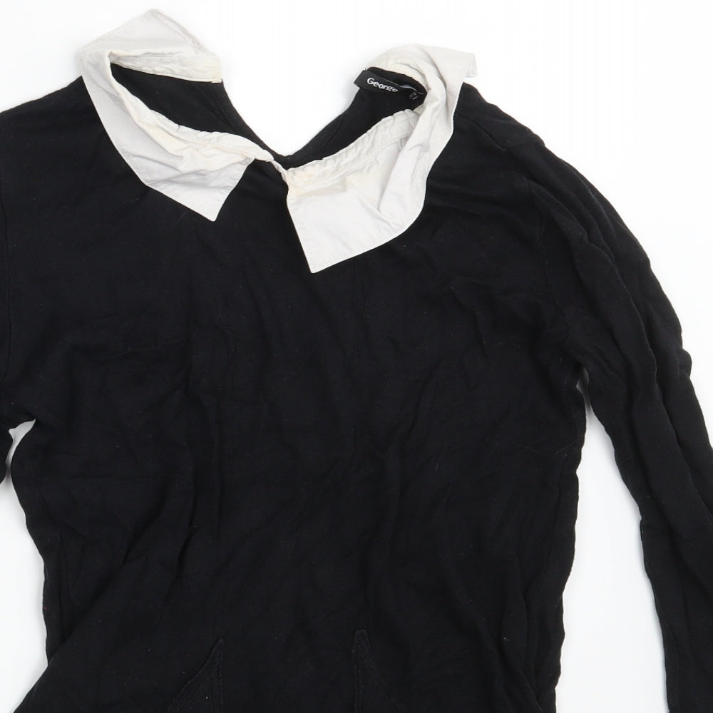 George Womens Black   Pullover Jumper Size 10