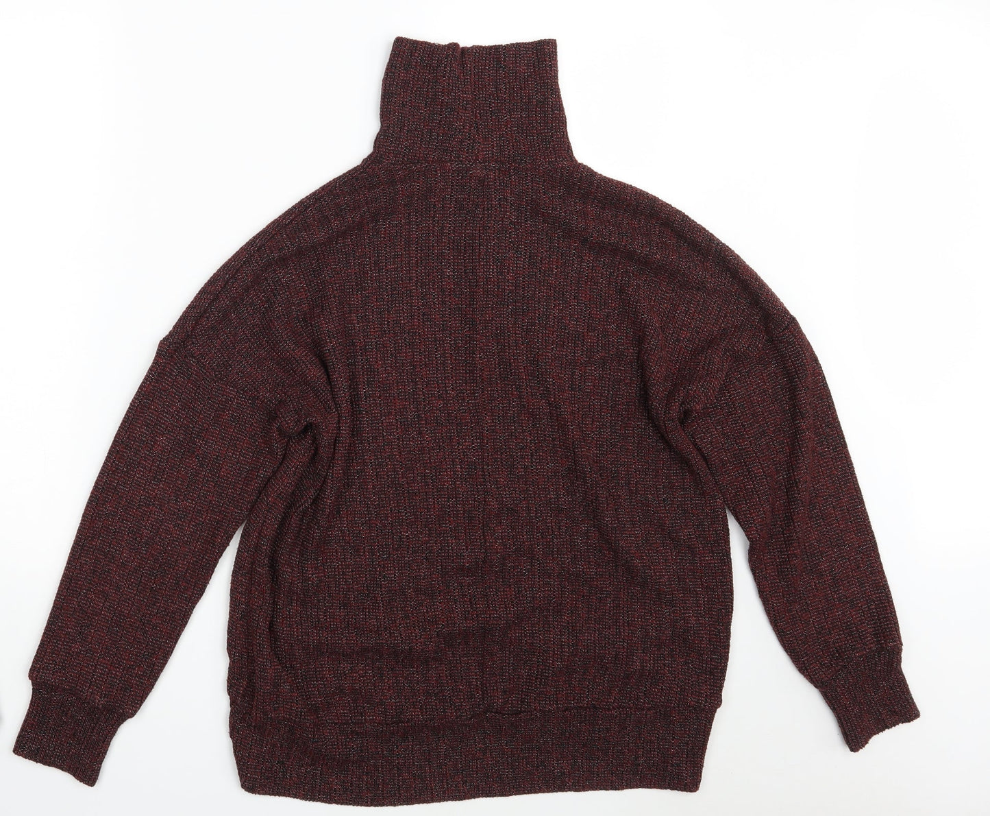 Womens UK Size 8 Topshop Orange Pullover Jumper