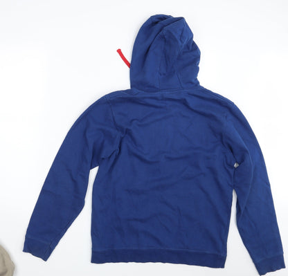 Euro 2016 Mens Blue   Pullover Hoodie Size M  - England Euro 016
