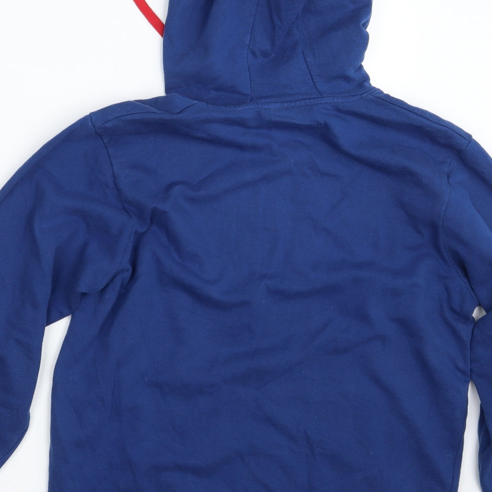 Euro 2016 Mens Blue   Pullover Hoodie Size M  - England Euro 016