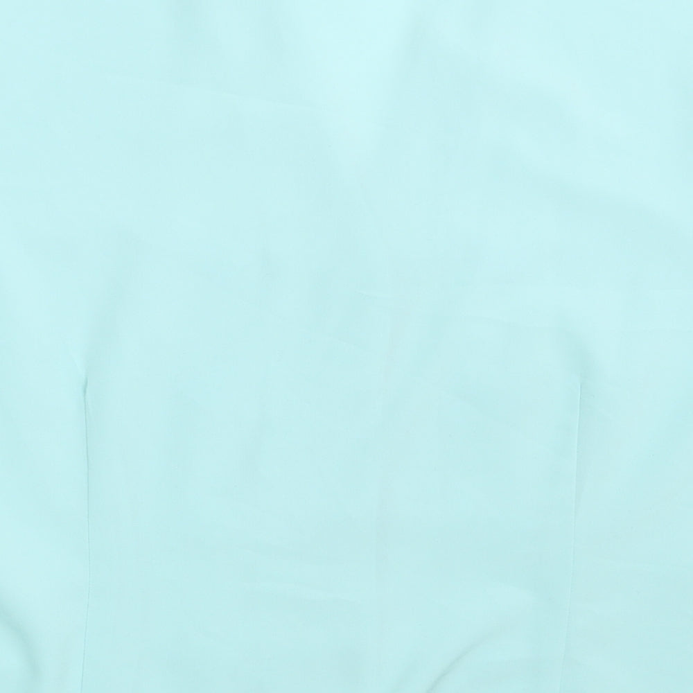 Womens UK Size 14 Riddella Green Basic Button-Up