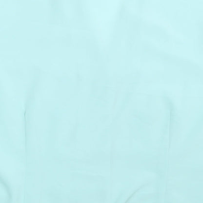 Womens UK Size 14 Riddella Green Basic Button-Up