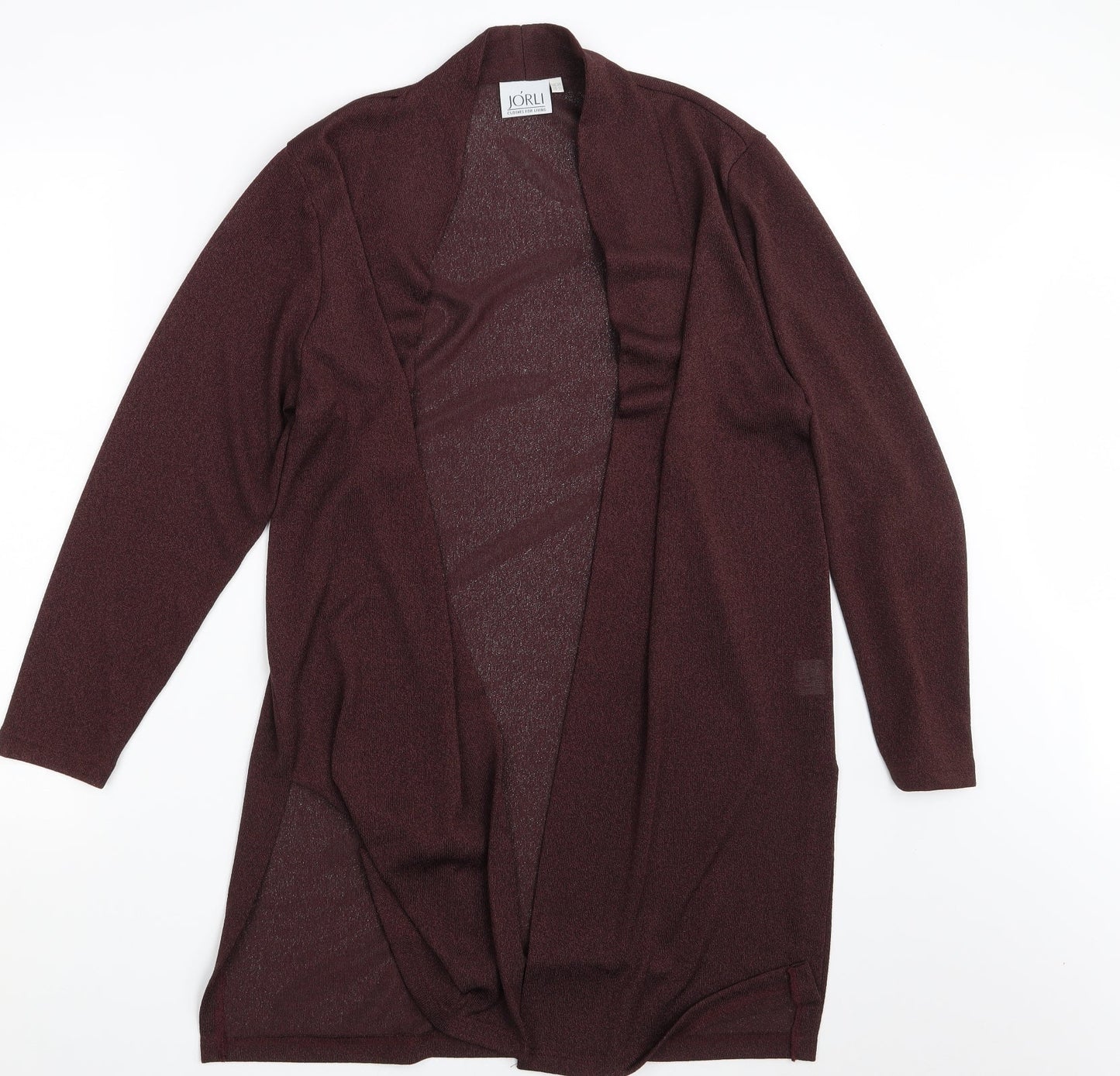 Womens UK Size 12 Jorli Purple Wrap Jumper