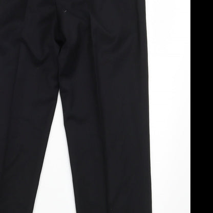 Preworn Mens Black   Trousers  Size 30 in L27 in
