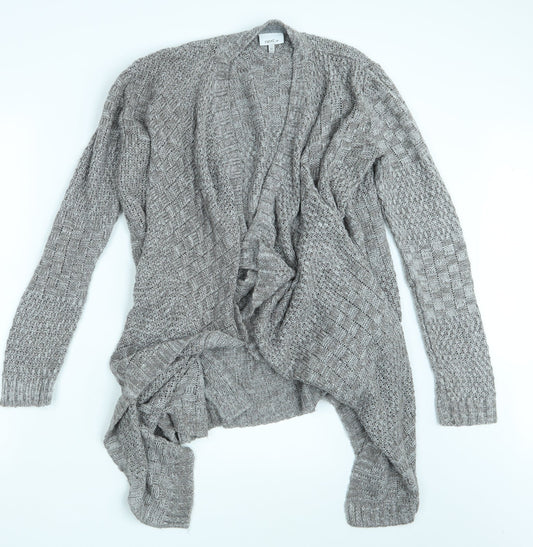 Womens UK Size XS NEXT Beige Wrap Jumper