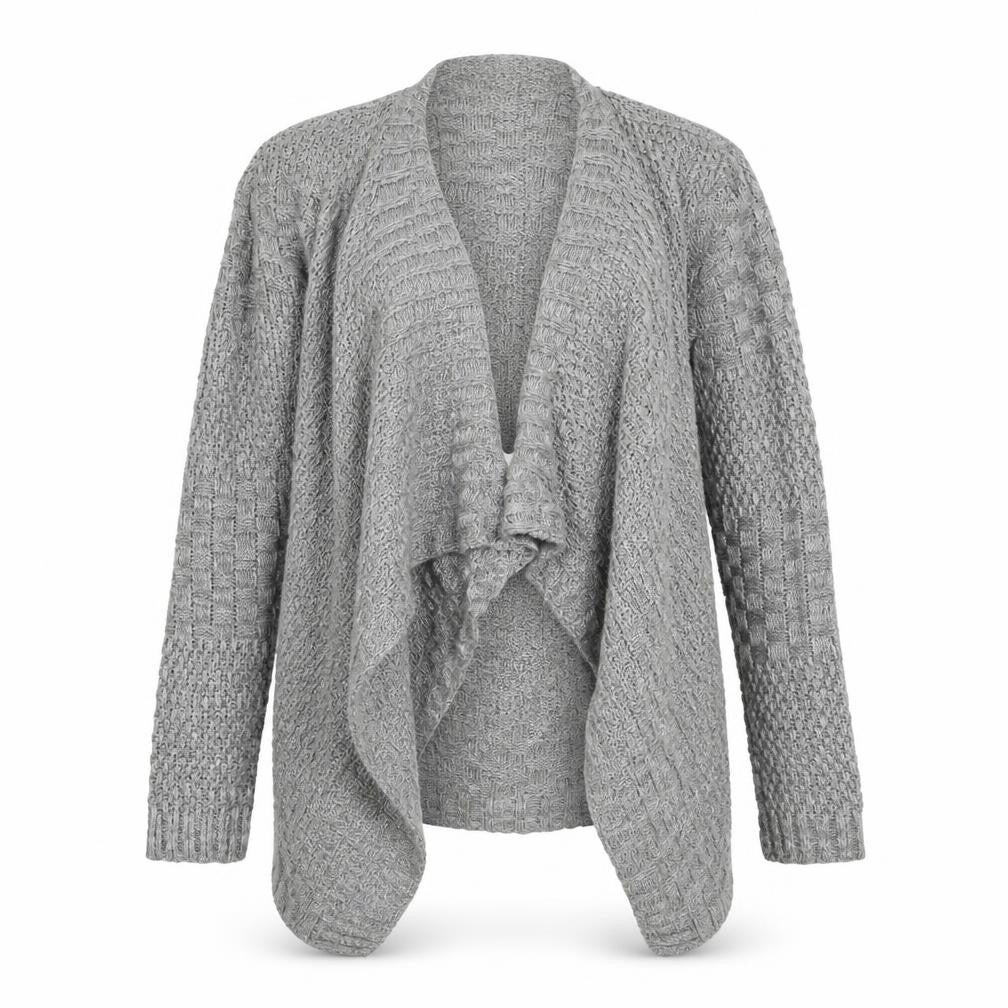 Front view of Next women’s beige wrap jumper, size XS