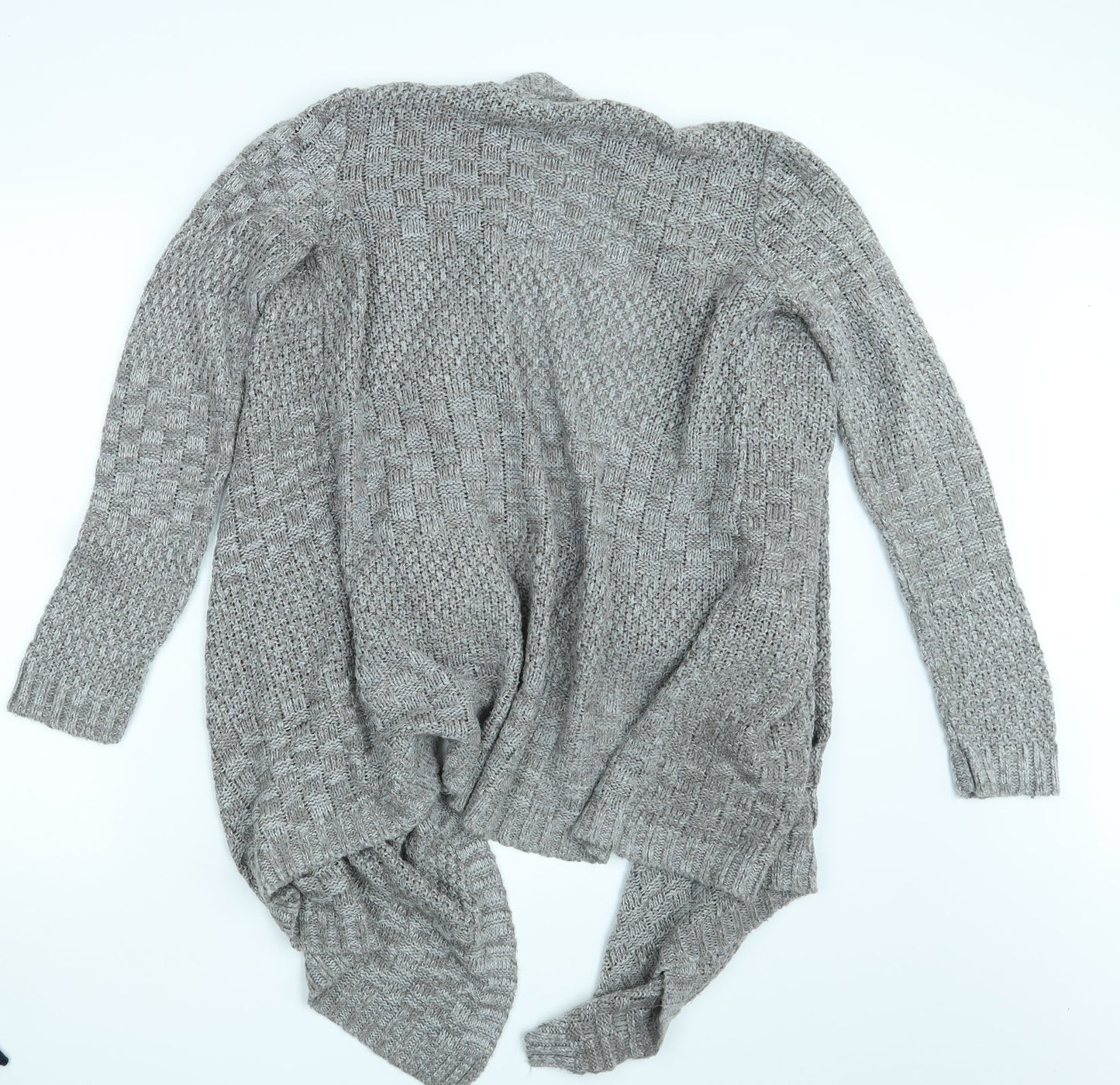 Womens UK Size XS NEXT Beige Wrap Jumper