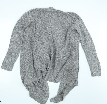 Womens UK Size XS NEXT Beige Wrap Jumper