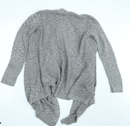Womens UK Size XS NEXT Beige Wrap Jumper