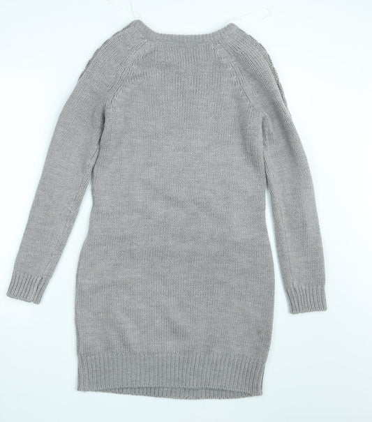 Womens UK Size S BPC Grey Pullover Jumper