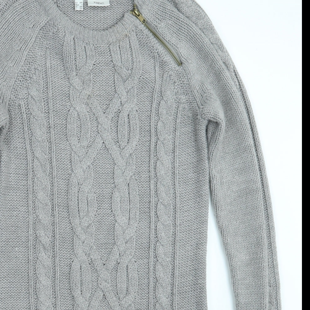 Womens UK Size S BPC Grey Pullover Jumper