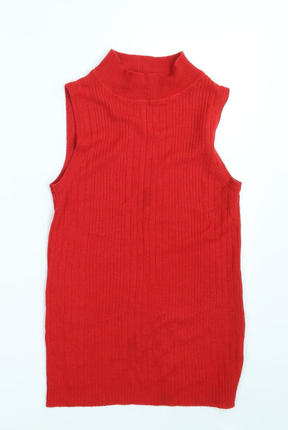 Womens UK Size 12 Select Red Pullover Jumper