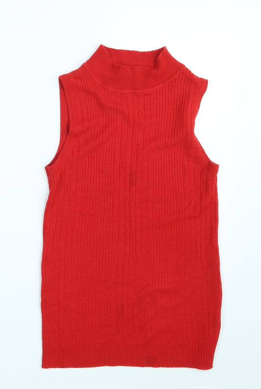 Womens UK Size 12 Select Red Pullover Jumper