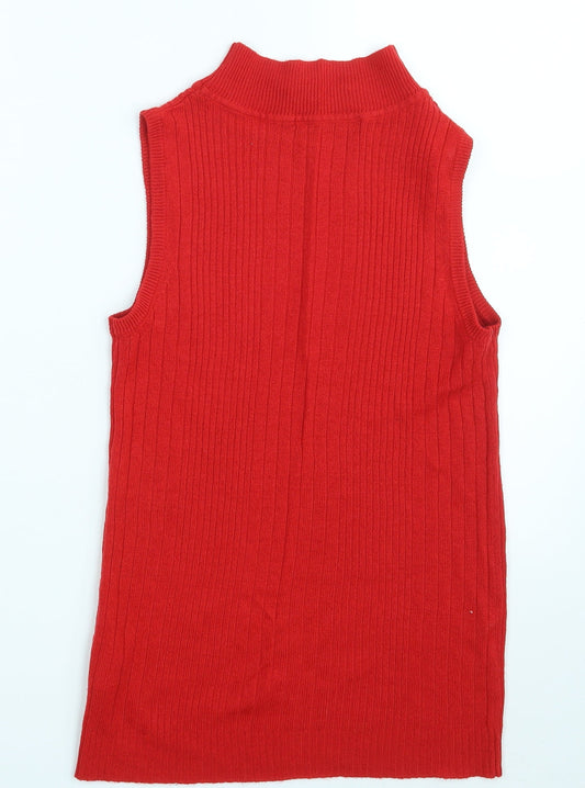 Womens UK Size 12 Select Red Pullover Jumper