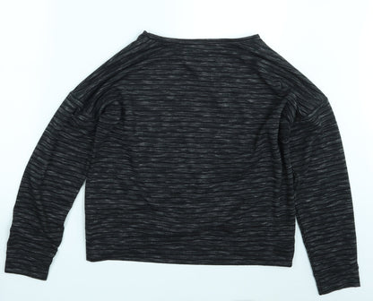 Womens UK Size 14 NEXT Black Pullover Sweatshirt