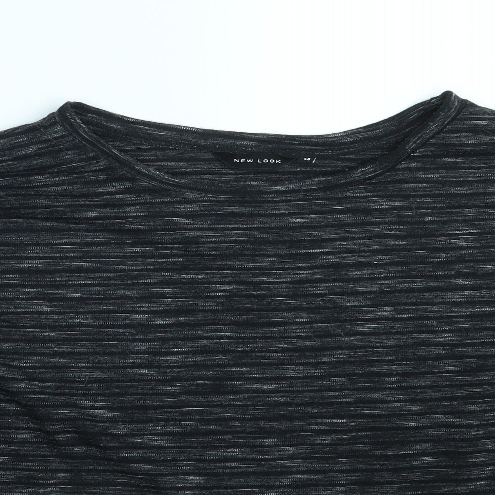 Womens UK Size 14 NEXT Black Pullover Sweatshirt