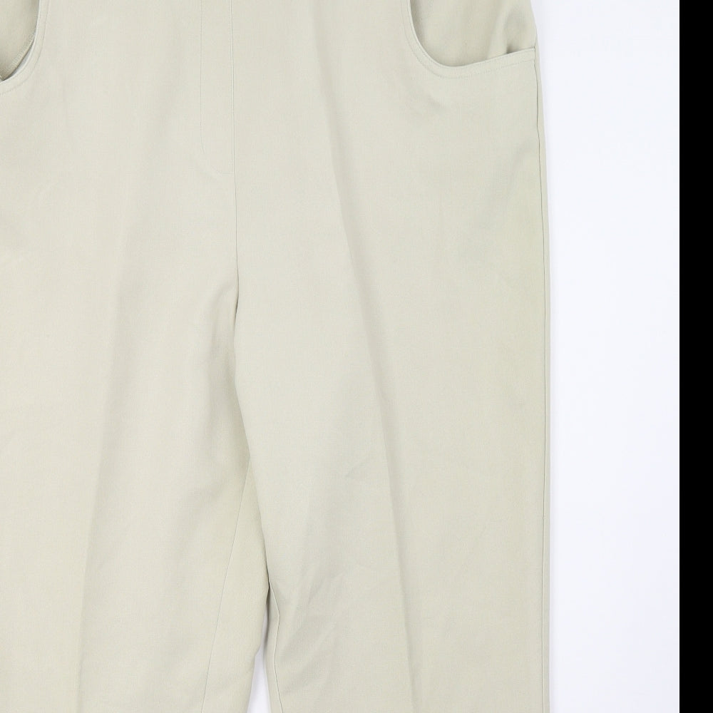 Womens UK Size 20 Marks and Spencer Regular Fit  Beige Trousers