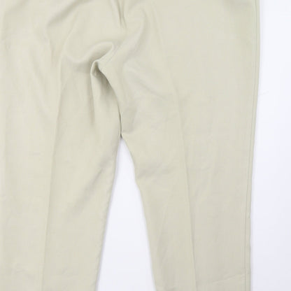 Womens UK Size 20 Marks and Spencer Regular Fit  Beige Trousers