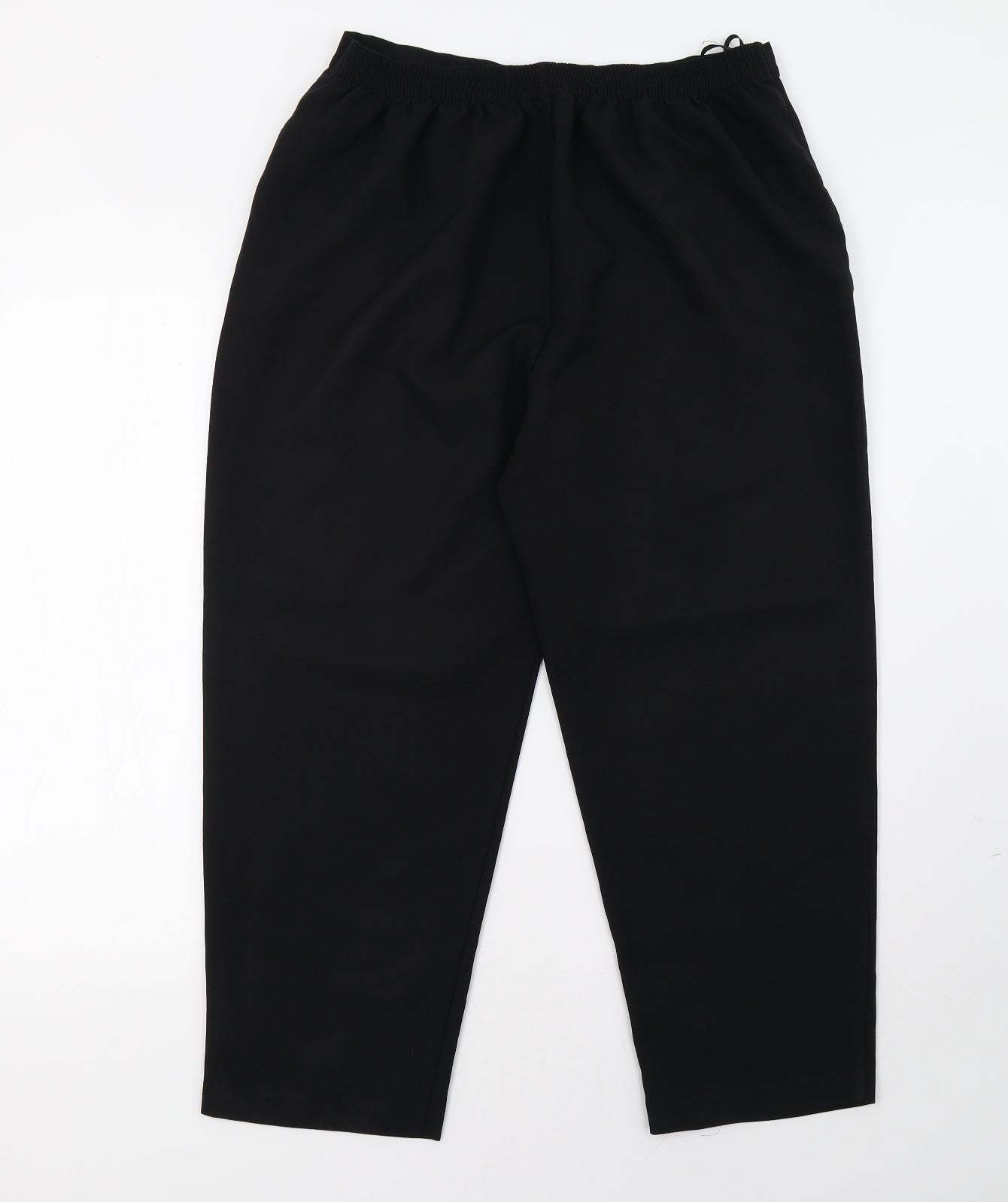 Classic Womens Black   Trousers  Size 12 L28 in
