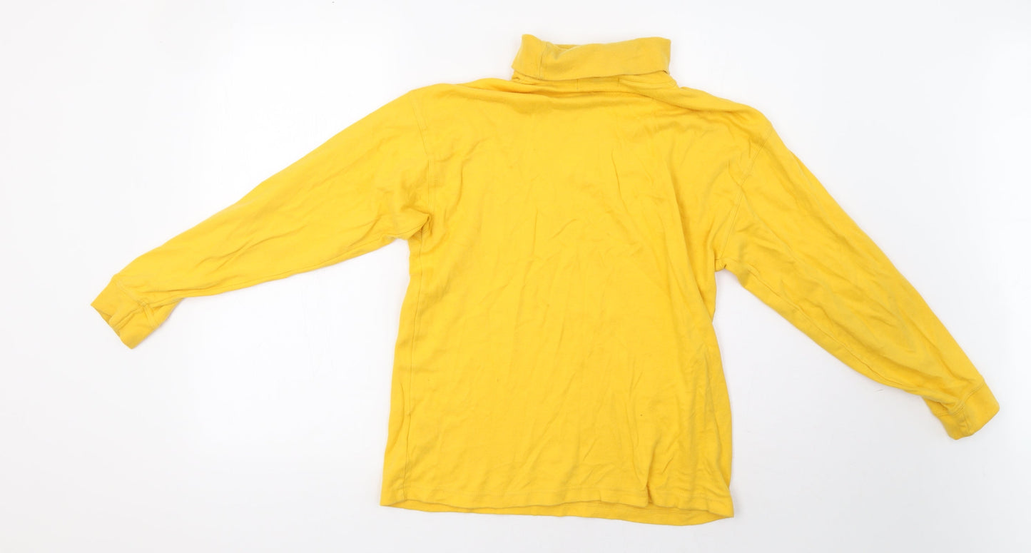antartex Womens Yellow   Pullover Sweatshirt Size M