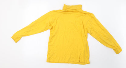antartex Womens Yellow   Pullover Sweatshirt Size M