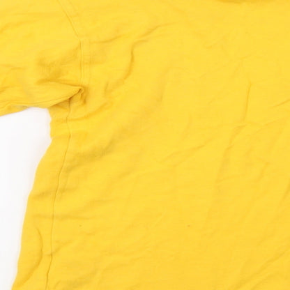 antartex Womens Yellow   Pullover Sweatshirt Size M