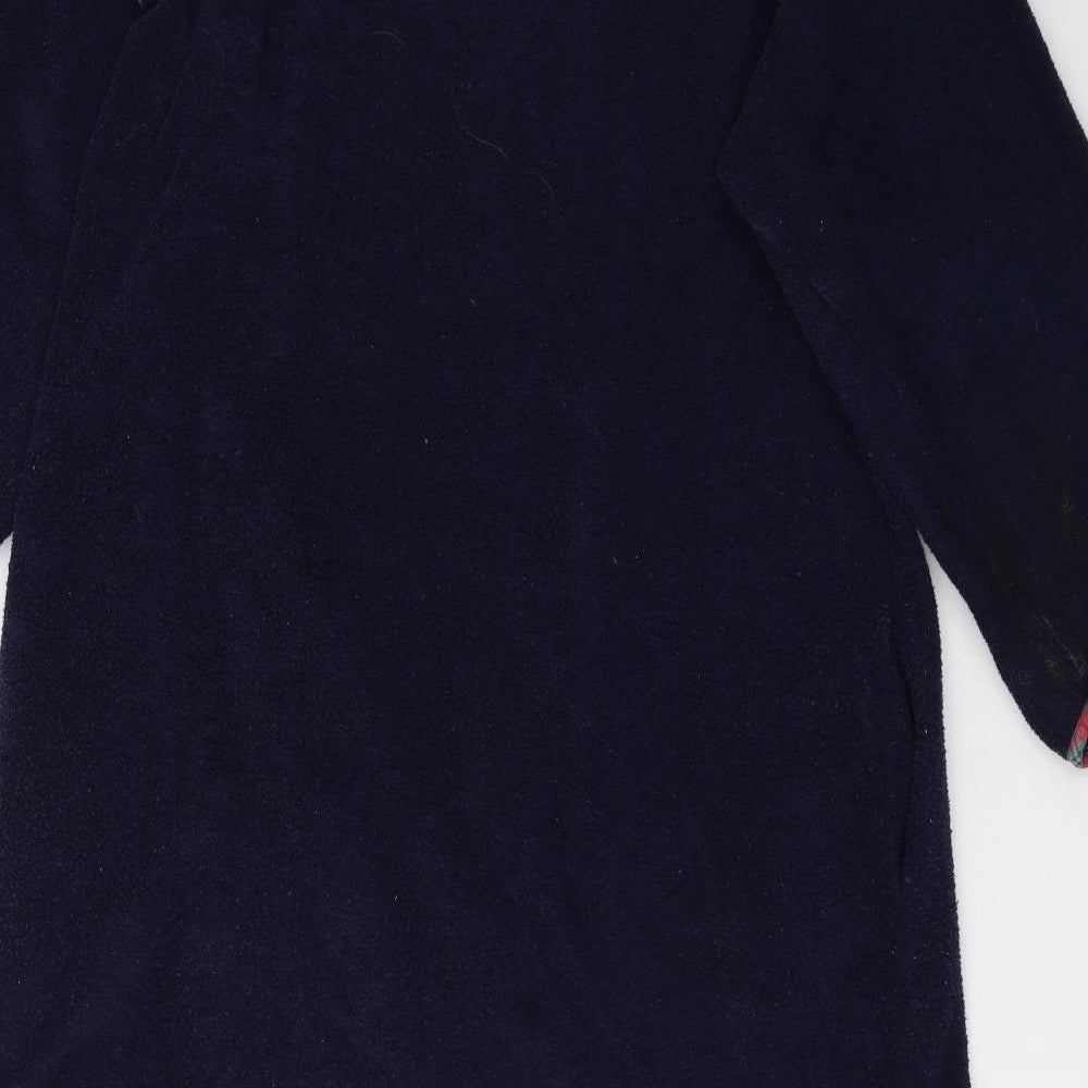 Brand and care label for Berkertex women’s blue dress, size UK 16