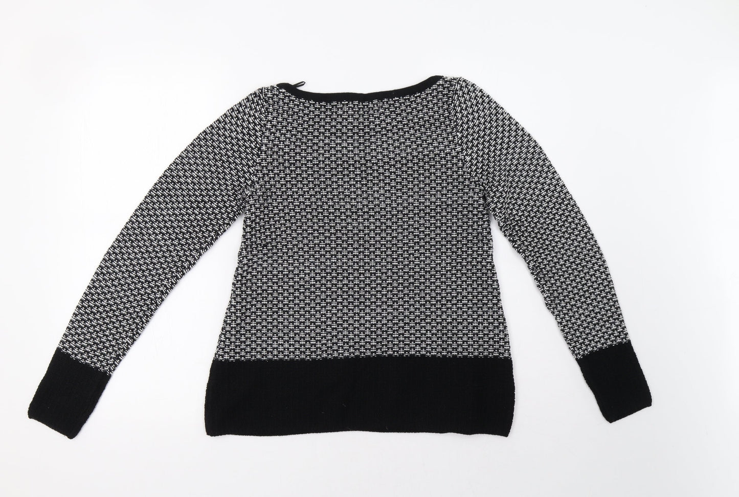 Womens UK Size 6 NEXT Black Pullover Sweatshirt