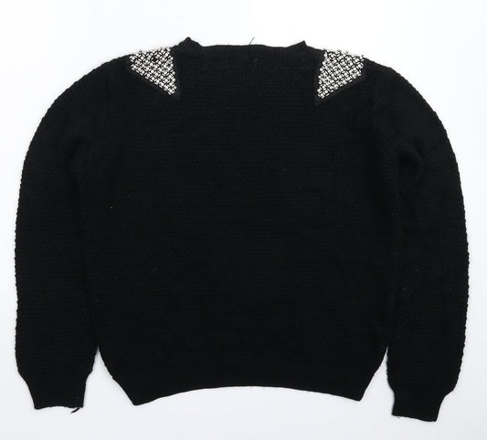 Womens UK Size 14 Select Black Pullover Jumper