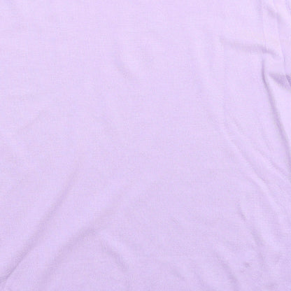 George Womens Purple  Knit Pullover Jumper Size 14