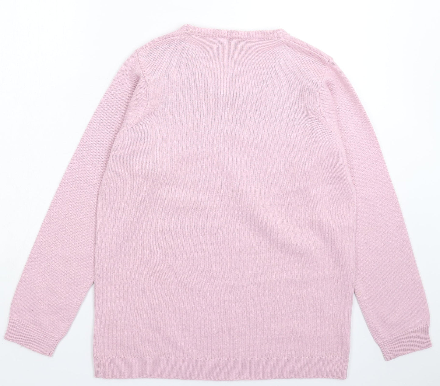 Womens UK Size 18 Daxon Pink Pullover Jumper