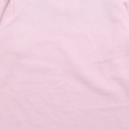 Womens UK Size 18 Daxon Pink Pullover Jumper