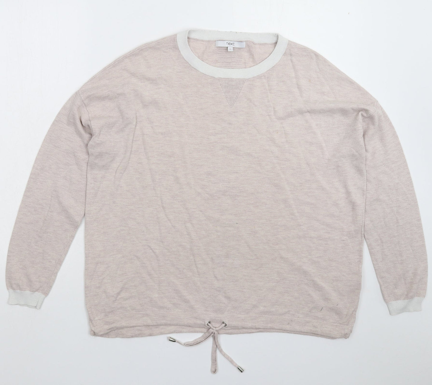 Womens UK Size 14 NEXT Grey Pullover Jumper