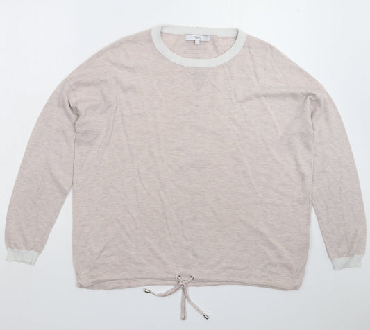 Womens UK Size 14 NEXT Grey Pullover Jumper