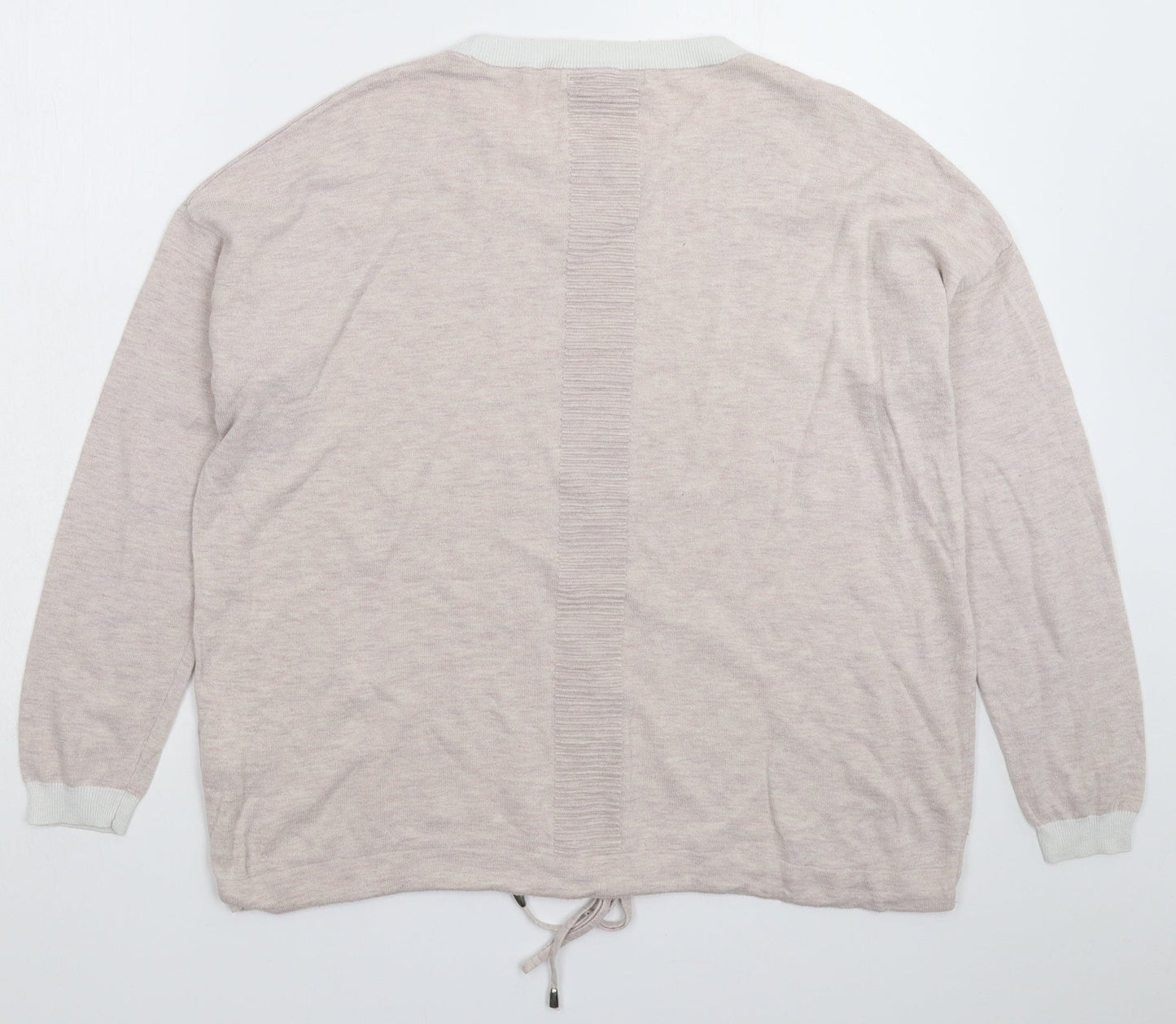 Womens UK Size 14 NEXT Grey Pullover Jumper