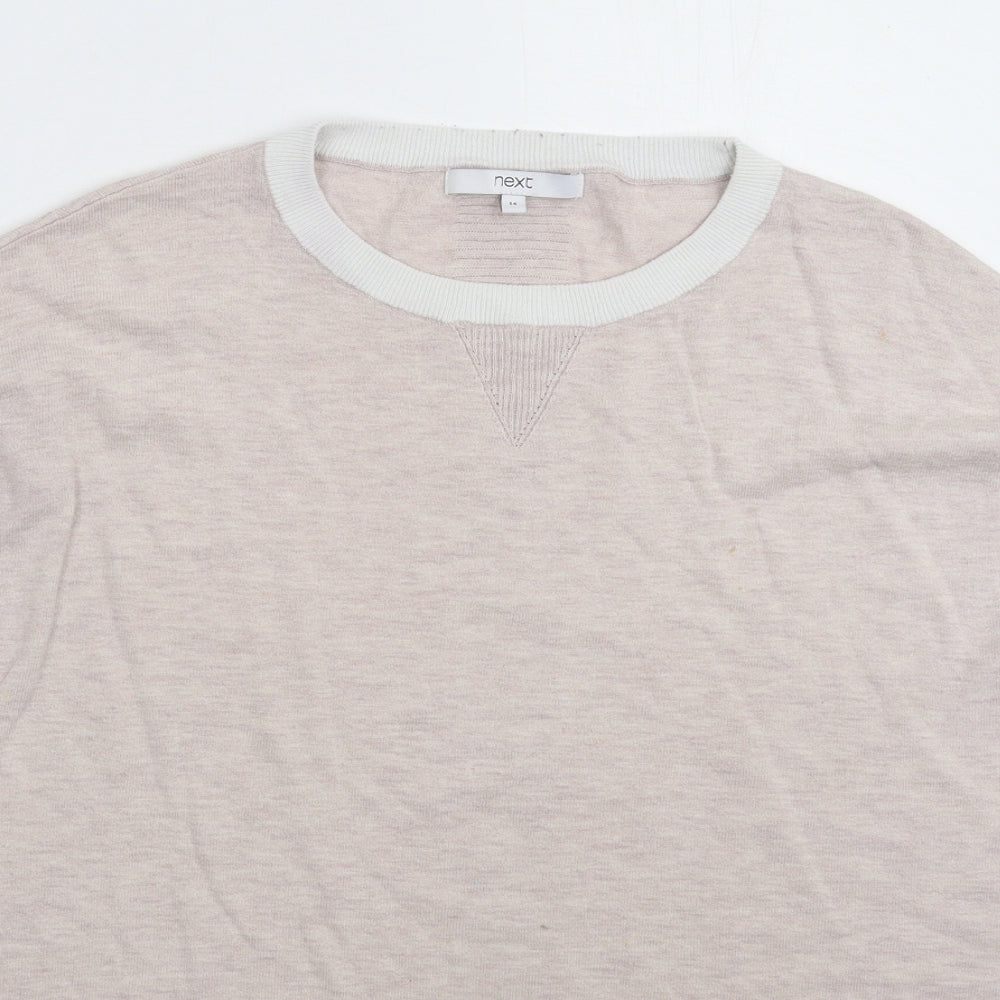 Womens UK Size 14 NEXT Grey Pullover Jumper