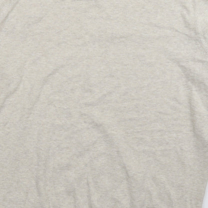 New Look Mens Grey  Knit Pullover Jumper Size L