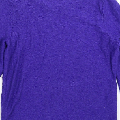 Womens UK Size XS Bonmarché Blue Pullover Jumper