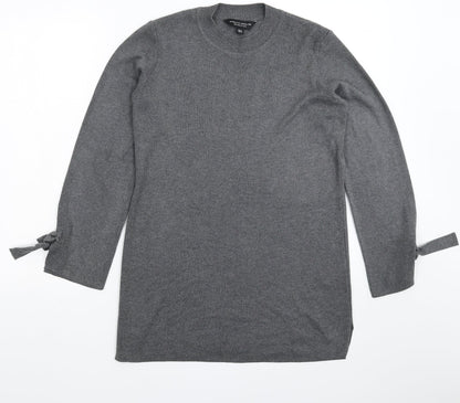 Womens UK Size 6 Dorothy Perkins Grey Pullover Jumper