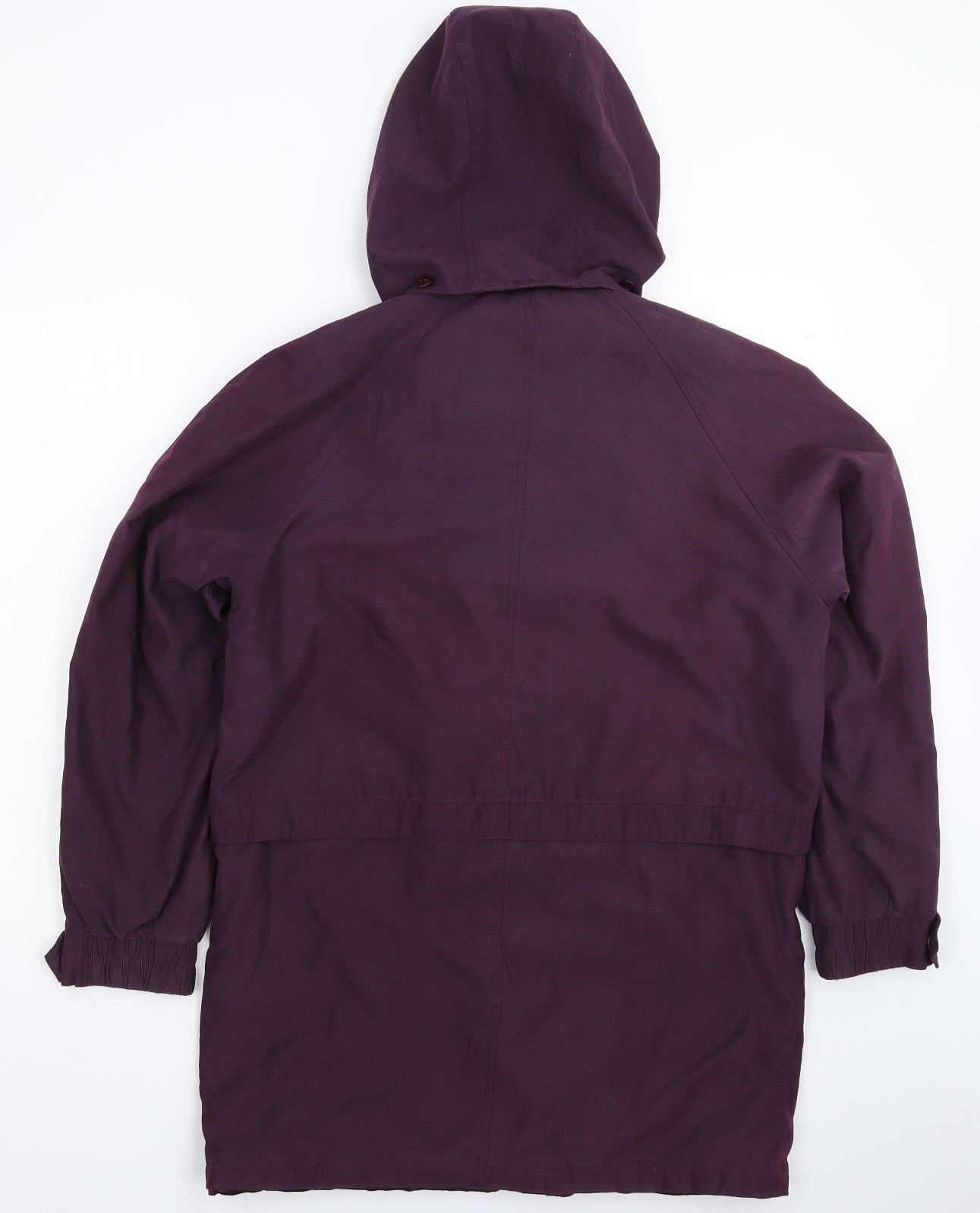 Womens UK Size 10 BHS Purple Parka Coat