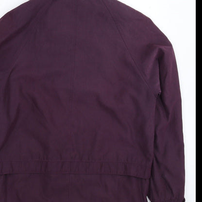 Womens UK Size 10 BHS Purple Parka Coat