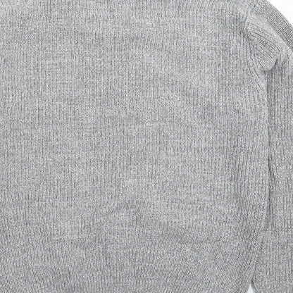 Spider Womens Grey  Knit Pullover Jumper Size XL