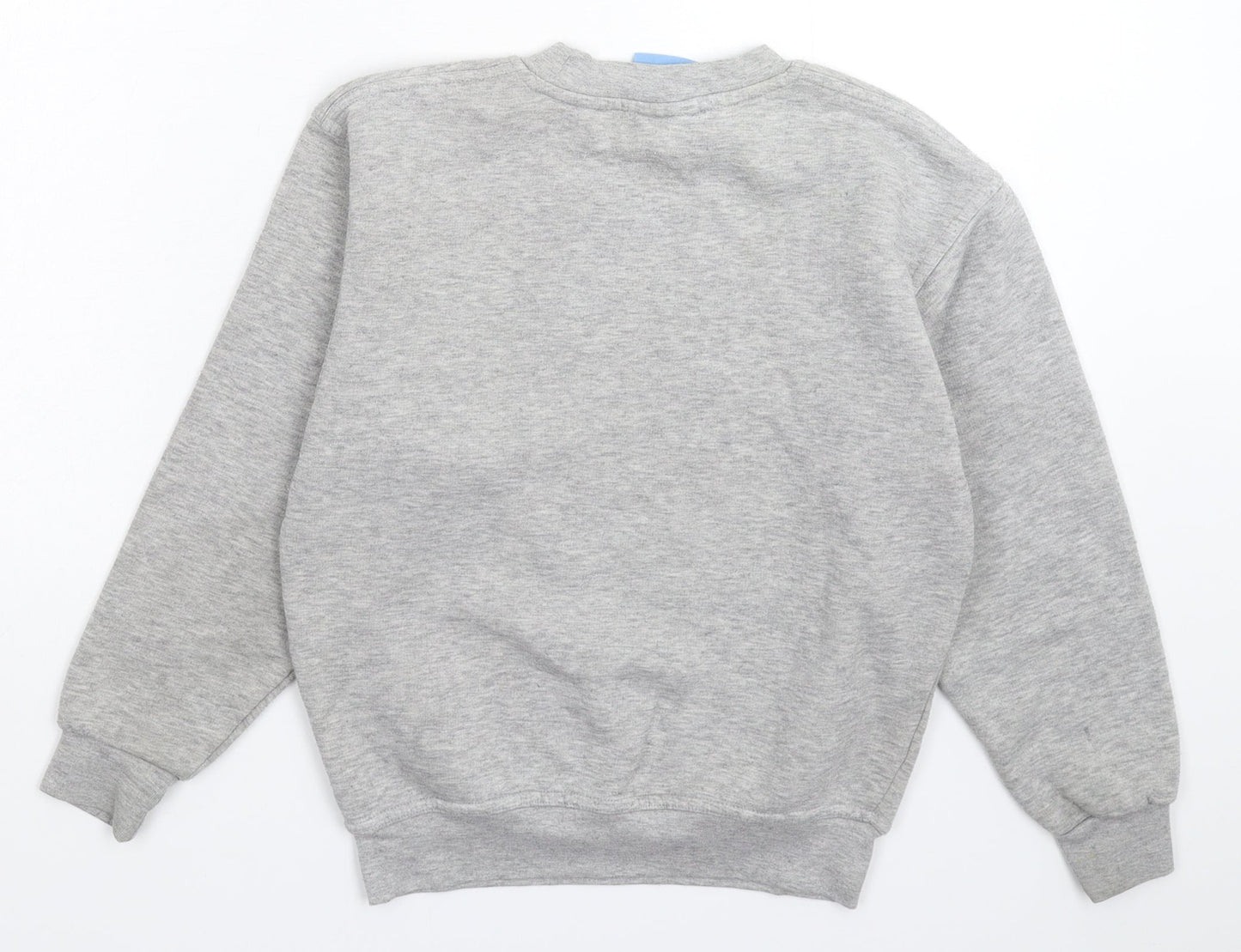 Uneek Boys Grey   Pullover Sweatshirt Size 9-10 Years