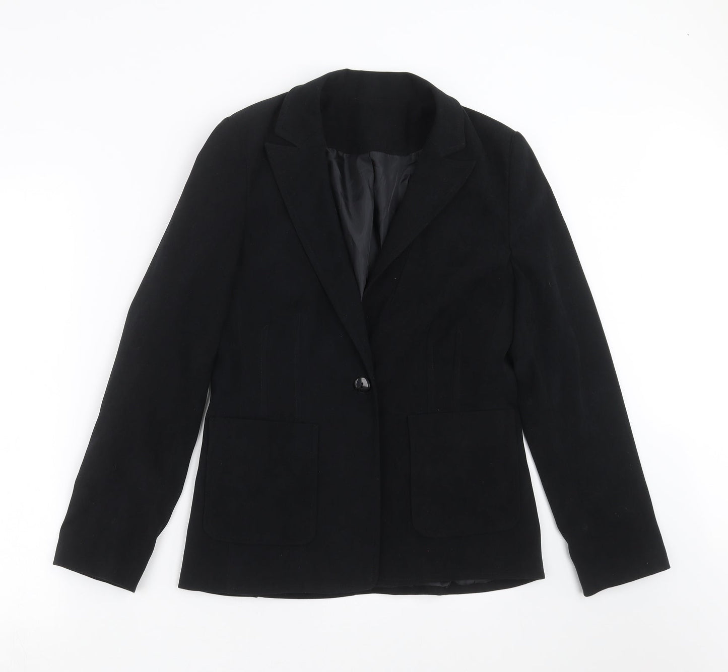 Womens UK Size 14 NL Collection Regular Black Suit Jacket