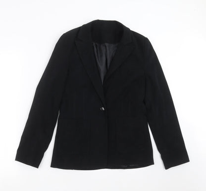 Womens UK Size 14 NL Collection Regular Black Suit Jacket
