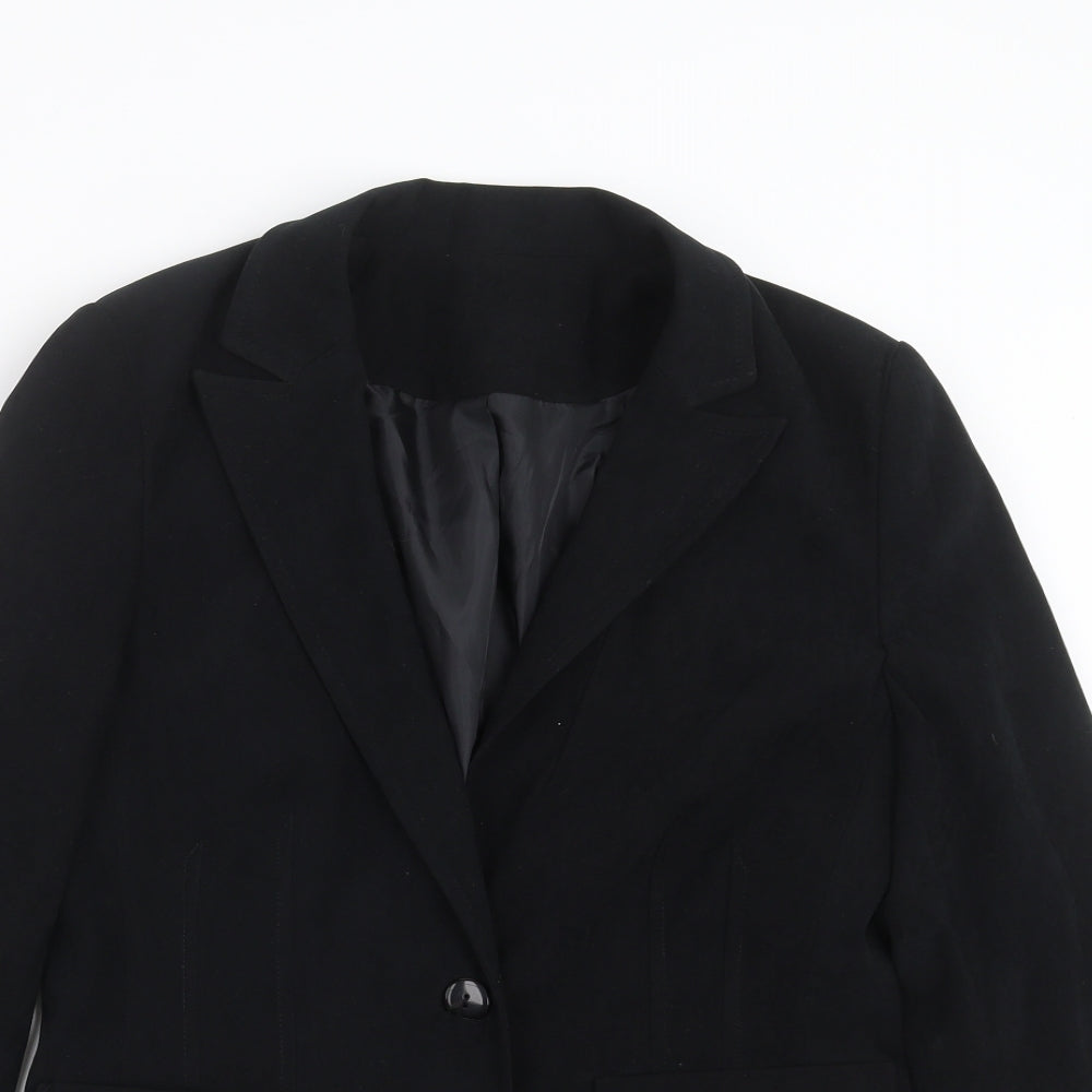 Womens UK Size 14 NL Collection Regular Black Suit Jacket
